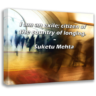 Latitude Run® Gallery Wrapped Canvas By Mark Slouka: "Gone. The saddest word in the language. In any