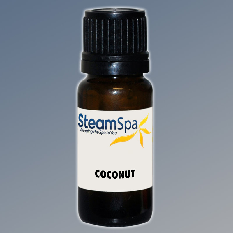 Extrait d'huile d'aromathérapie pour système de douche à vapeur 10 ml Essence de noix de coco SteamSpa