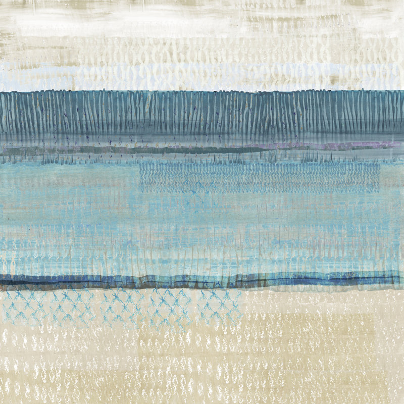 Dreams In Blue III by Flora Kouta - Wrapped Canvas Painting, 91cm H x 91cm W
