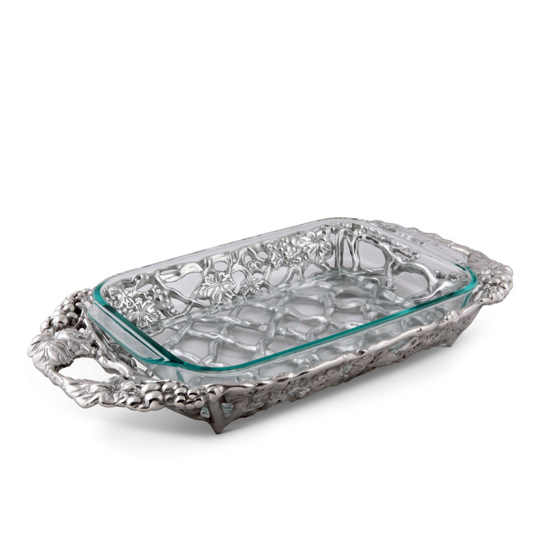 Arthur Court Designs Grape Aluminum Platter