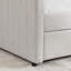 Lit de jour double avec canapé-lit tapissier, avec rayures verticales, tissu en lin, beige (82,5 po x 58 po x 30 po)-1270571092-1270571098