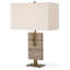 Lampe de table en travertin nazema