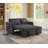 55.2" Sleeper Couch Corduroy Pull Out Sofa Bed-28978530
