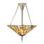 3 - Light Semi Flush Mount
