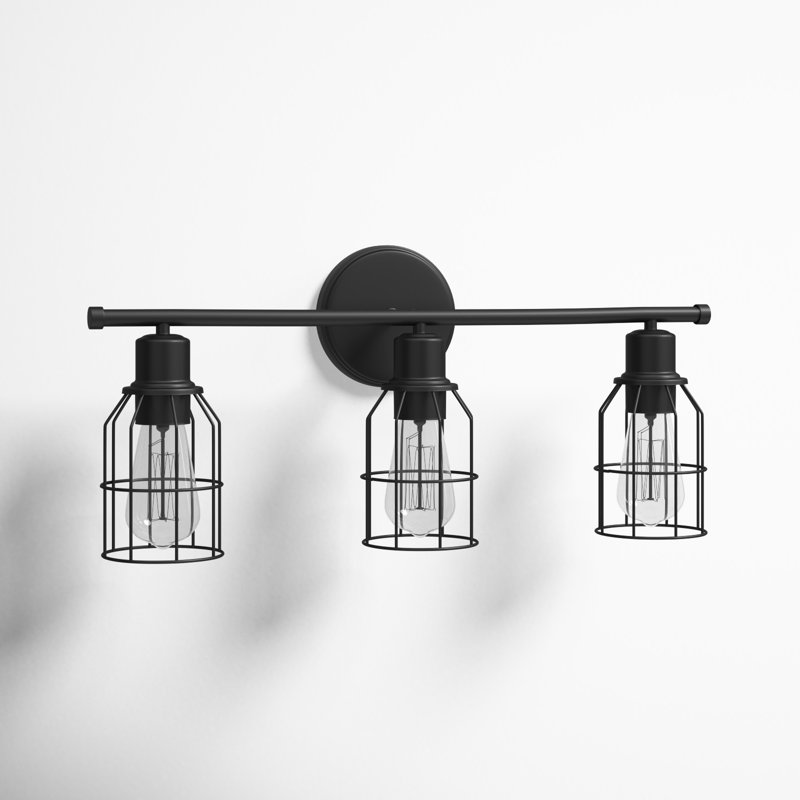 Oil Rubbed Bronze 3-Light Dimmable Vanity Fixture