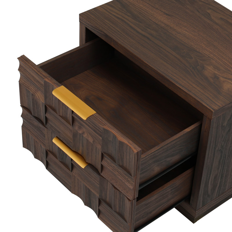 Fairmont Nightstand/Side Table 2 Drawers