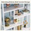 Bibliothèque géométrique H 69,29 "x l 39,37"-73178787