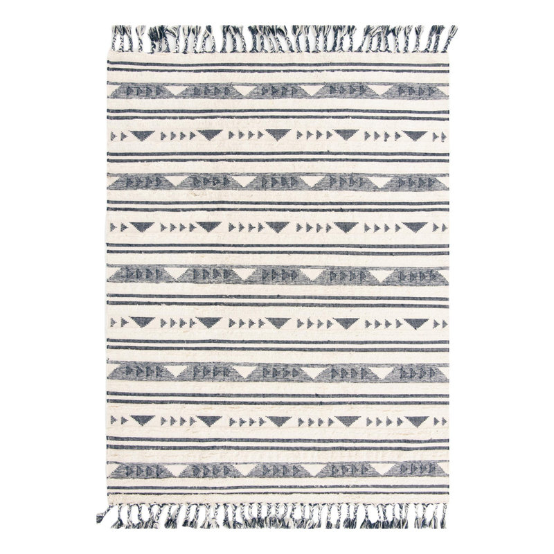 Performance Wool Geometric Indoor Rug, Rectangle 9' x 12'