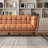 Trumbauer 85.8'' Leather Sofa