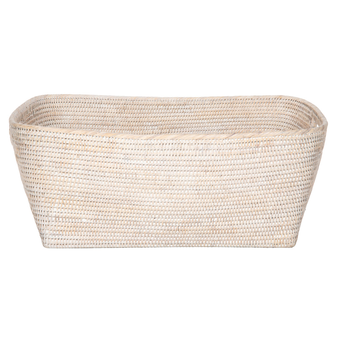 Beachcrest Home™ Everard Rattan Decorative Basket Beachcrest Home™ 