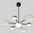 Modern Led Industria Chandeliers Round Pendant Light Farmhouse Sputnik Chandelier Mid Century Ceiling Light Fixtures For Dining Room Bedroom Living Room Kitchen Hallway Foyer（1 Pack）-1223906276-1237147364