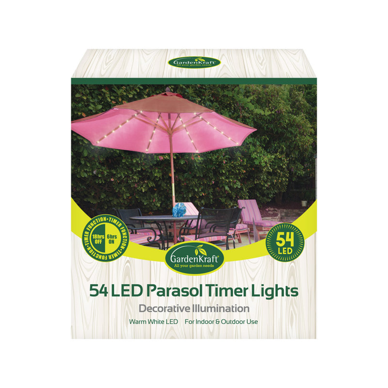 1500cm LED Battery Powered 54 - Bulb Mini String Light (End to End Connectable)
