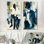 The Inspirer Mind Musician Man - Ensemble de 2 impressions murales en métal
