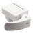 Sliding Window Lock, 1/2 In., Diecast Construction, White, For Vinyl Windows (2-Pack)
