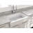 Nuova Pro 34'' L Single Bowl Fireclay Kitchen Sink-95418138