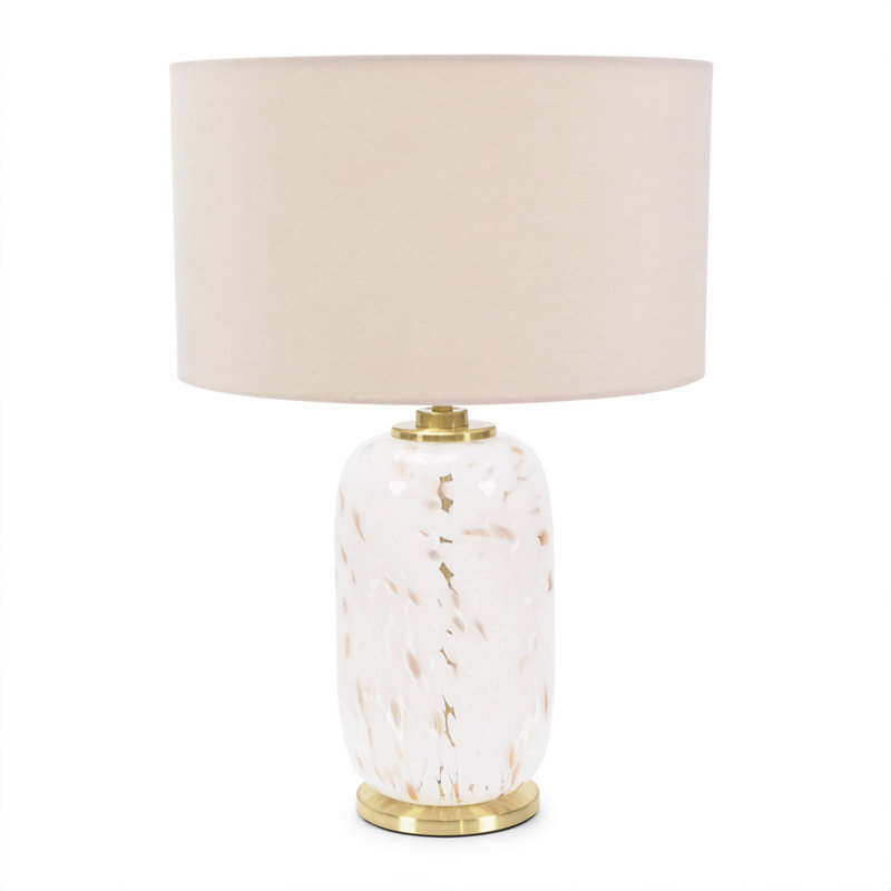 Glass Table Lamp, Natural, No