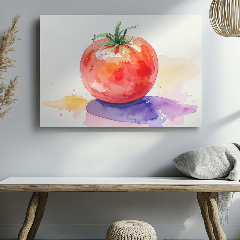 Art minimaliste sur toile, H 9 po x l 12 po