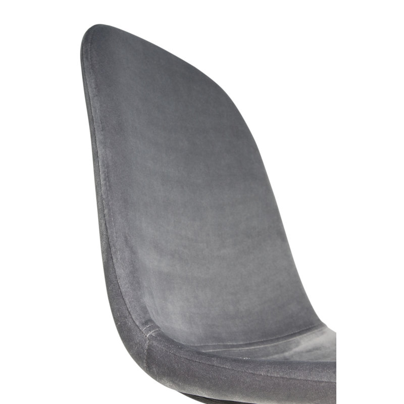 Chaise d'appoint Cintia, Lac argent