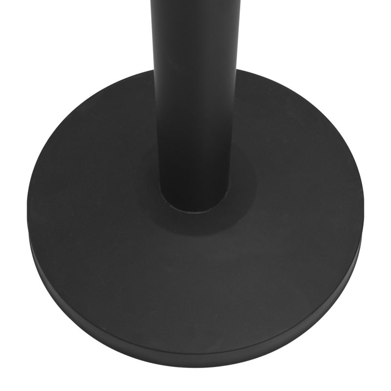 93cm H x 200cm W Black/Red Metal Stanchions With Belt