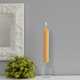 Grecian Collenette Unscented Taper Candle