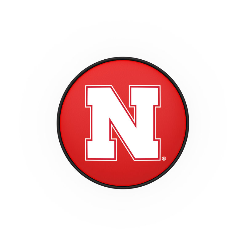 NCAA Swivel Bar & Counter Stool, Bar Stool (30" Seat Height), Nebraska