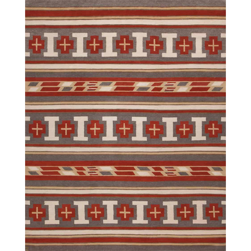 Mesa Wool Southwestern Area Rug, Rectangle 8' x 10'
