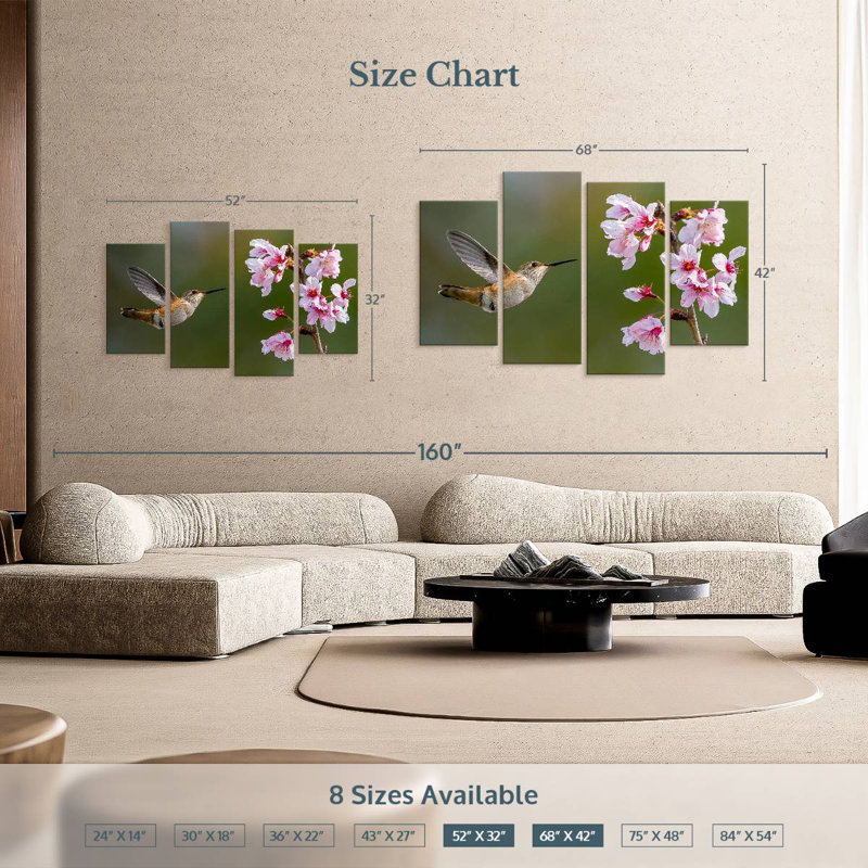 Brampt Cherry Blossom Hummingbird