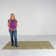 Sullivan Abstract Handmade Flatweave Green Area Rug