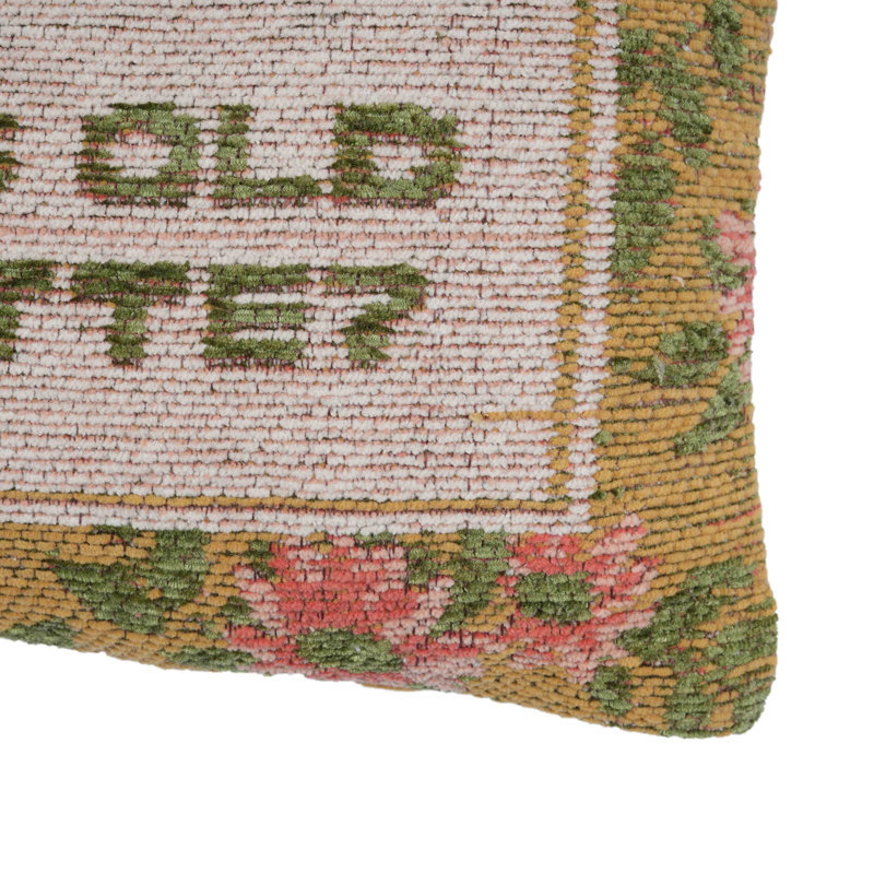 Oreiller en coton Tov Furniture Oh, This Old Schmatte