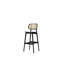 Titus Stool with Solid Wood Frame-1468823456