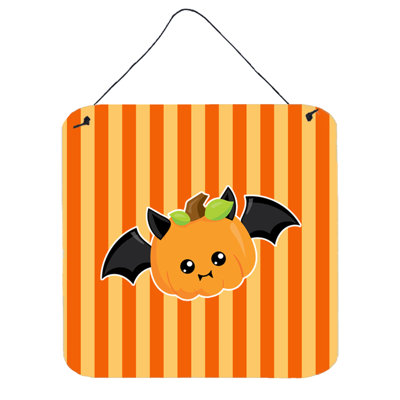 Décoration murale lustre avec lustre halloween citrouille bat