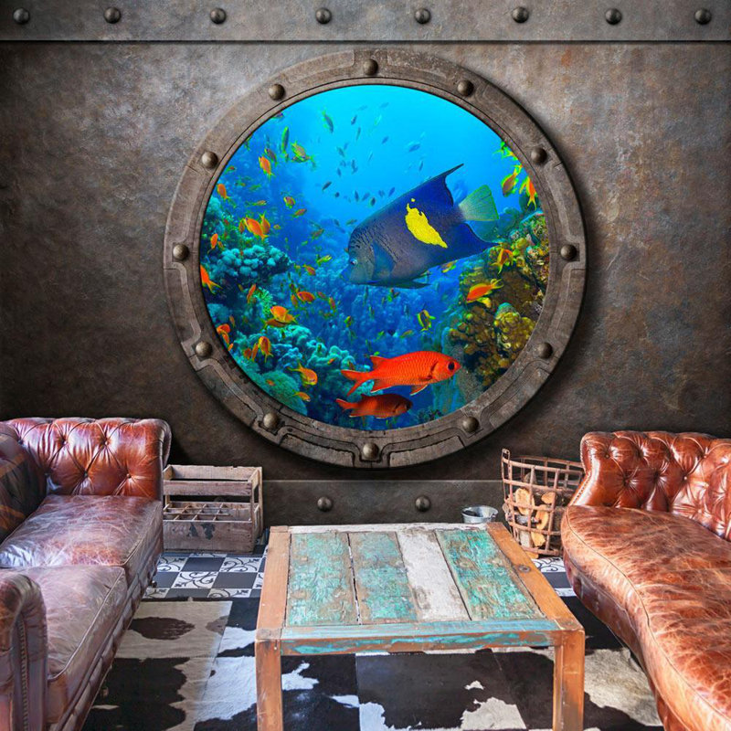 Alishah Wall Mural, 68" L x 98" W