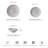 Brainard 12 Piece Stoneware Dinnerware Set, Service For 4