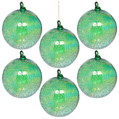 Sparkling Ombre Ornament, Small, 4.75 Inches
