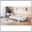 Lit de jour rembourré en tissu Sherpa et dossier en forme de nuage, aucun sommier n'est requis pour un confort et un style ultimes-757407292