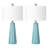 23.5" Ceramic Table Lamp Set-240080785