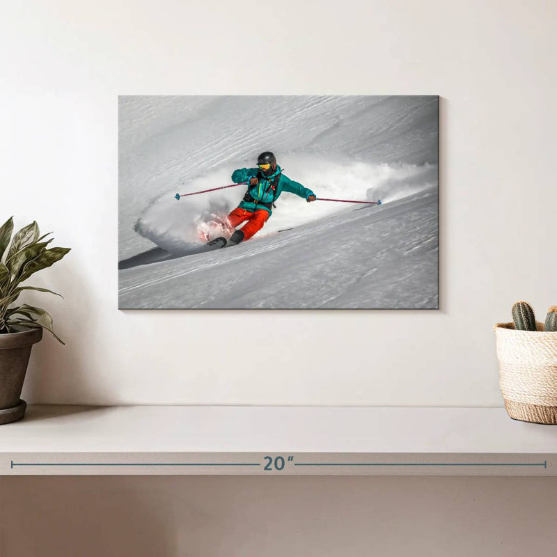 Gastein Snow Skier, H 8 po x l 12 po