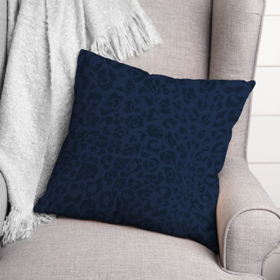 Animal Print Outdoor Reversible Throw Pillow