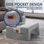 Grey Novelty Backrest Cushion