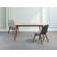 Solid Wood Base Dining Table-16627532