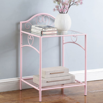 Cashlin 19.75'' W Metal Nightstand