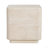 Daphne Outdoor Patio MGO Side Table, Beige Travertine Finish, Set Of 1