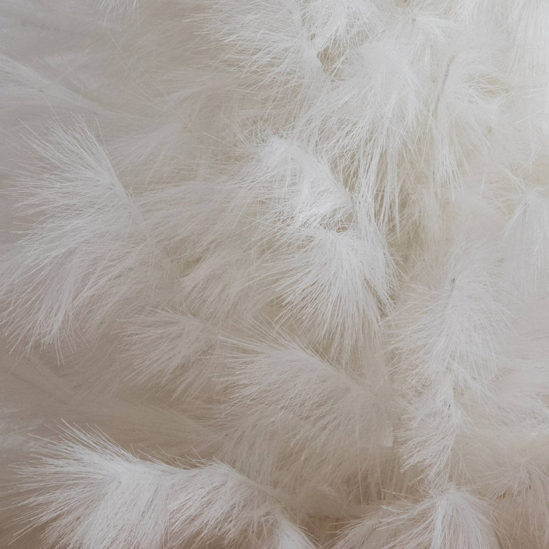 4Ft. Artificial White Pampas Grass Christmas Tree