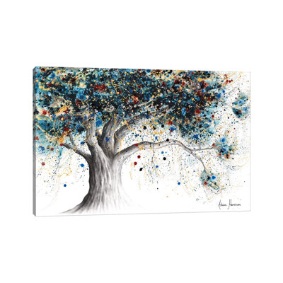 " The Midnight Potion Tree " by Ashvin Harrison Painting Print