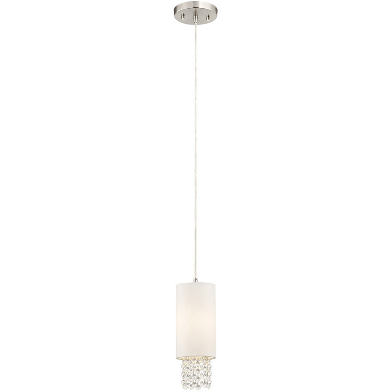 Luminaire suspendu tambour 1 lumière Eutiquio