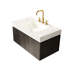 Single Bathroom Vanity with Stone Top
