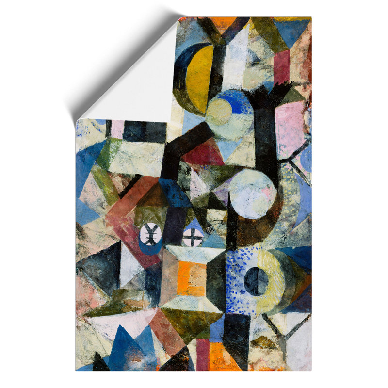 Yellow Half Moon by Paul Klee - Frameless Print, 30cm H x 21cm W x 0.1cm D