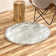 White Shag Faux Sheepskin Fluffy Fur Washable Area Rug with Gray Tip