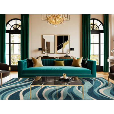  Tapis hawaïen lavable Ocean Spray