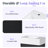 Hearns 18.6" Bathroom Vanity with Ceramic Sink, Vanity with 2-Tier Shelf, Left or Right Orientation-640910837